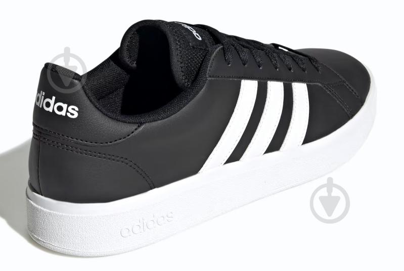 Кроссовки мужские Adidas GRAND COURT BASE 2.0 GW9251 р.41 1/3 черные - фото 4