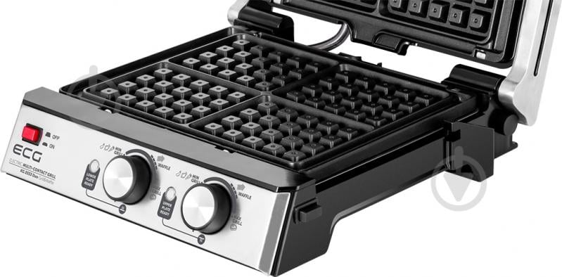 Вафельница-гриль ECG KG 2033 Duo Grill & Waffle - фото 12