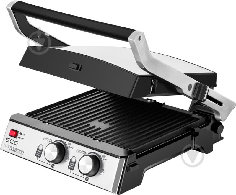 Вафельница-гриль ECG KG 2033 Duo Grill & Waffle - фото 6