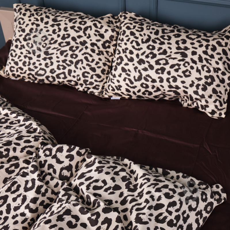 Комплект постельного белья 22-1409 Leopard Chic 200х220 см мульти MirSon - фото 4 Комплект постельного белья 22-1409 Leopard Chic 200х220 см мульти MirSon - фото 4