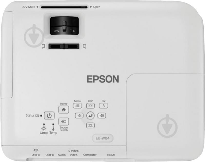 Проектор Epson EB-X04 (V11H717040) - фото 4