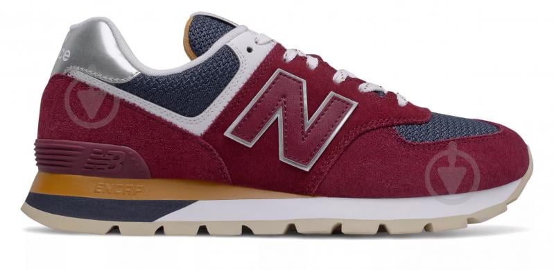 Кроссовки мужские зимние New Balance ML574DHR р.42 бордовые - фото 1