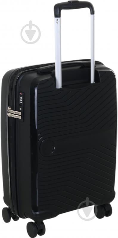 Чемодан Compass PP-849 S черный - фото 5
