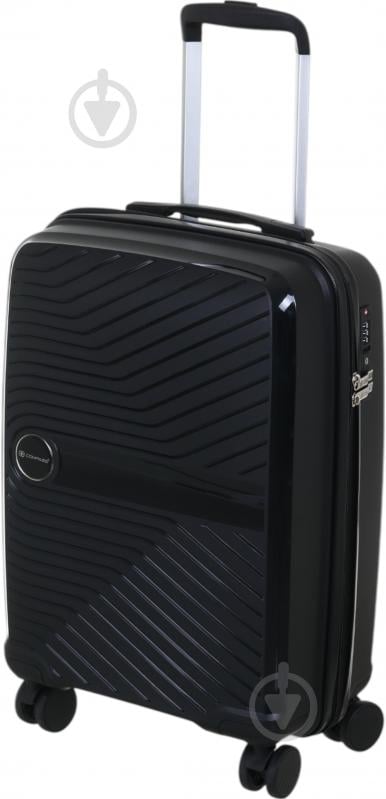 Чемодан Compass PP-849 S черный - фото 4