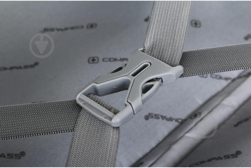 Чемодан Compass PP-849 S черный - фото 10