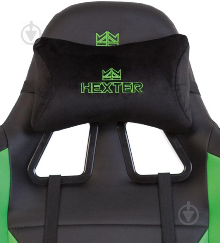 Кресло Hexter ML R1D Tilt PL70 Eco/01 черно-зеленый - фото 10