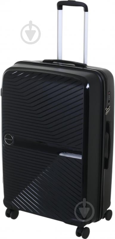 Чемодан Compass PP-849 L черный - фото 4