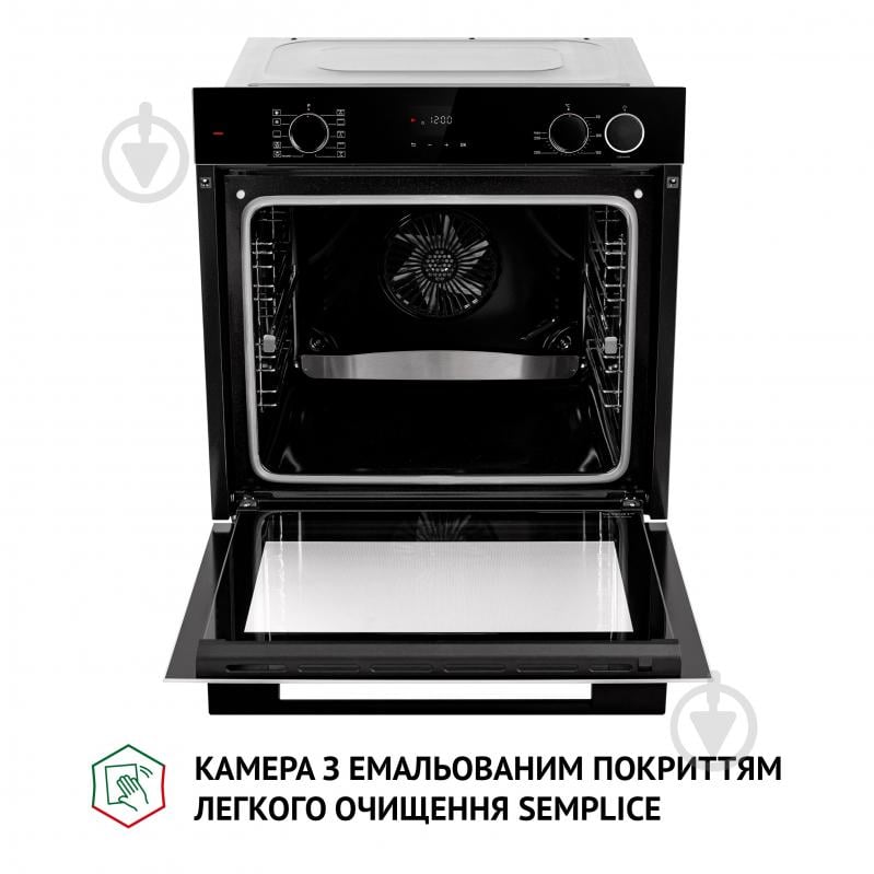 Духовой шкаф Perfelli DIAMOND 6D10NS NERO электрический встраиваемый - фото 13