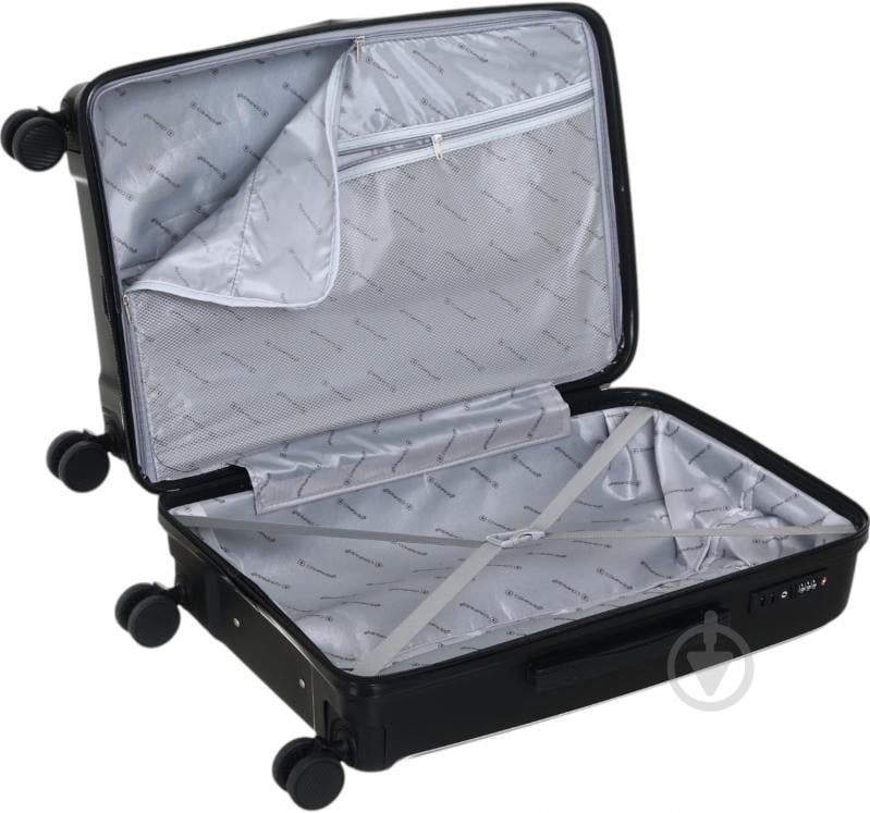 Чемодан Compass PP-849 M черный - фото 11