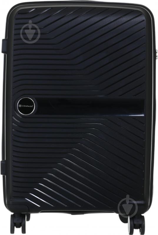 Чемодан Compass PP-849 M черный - фото 1