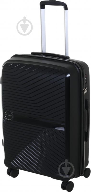 Чемодан Compass PP-849 M черный - фото 4