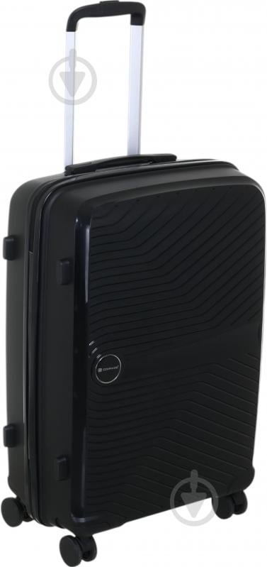 Чемодан Compass PP-849 M черный - фото 3
