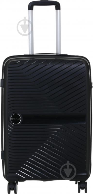 Чемодан Compass PP-849 M черный - фото 2