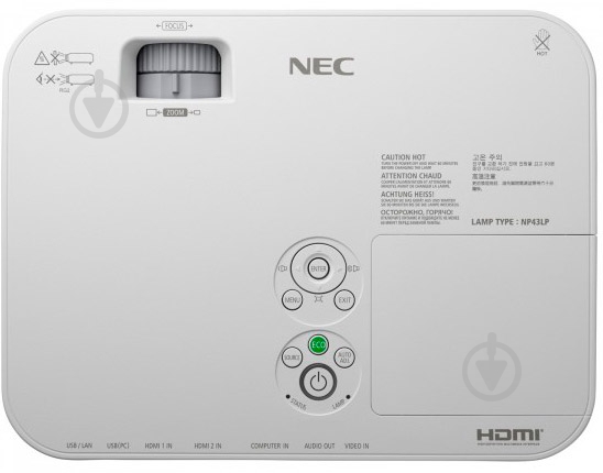 Проектор NEC ME331X (60004228) - фото 3