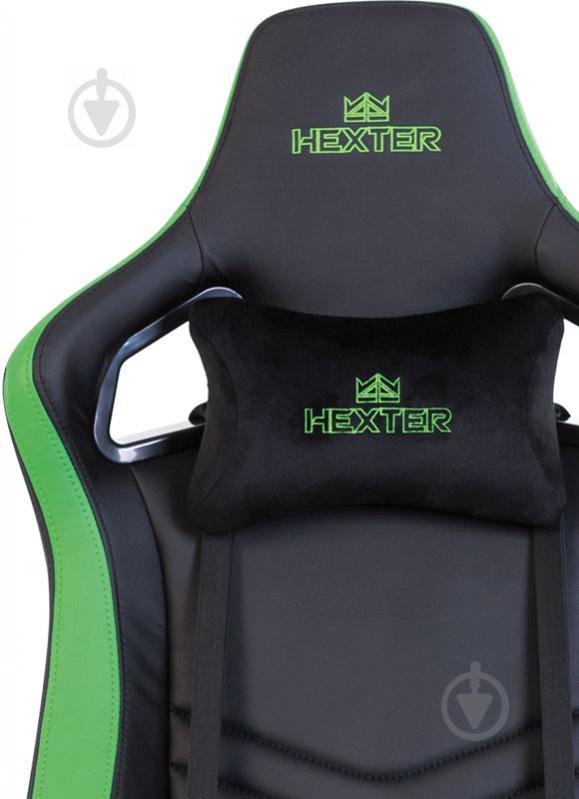 Крісло Hexter Pro R4D Tilt MB70 Eco/01 чорно-зелений - фото 10