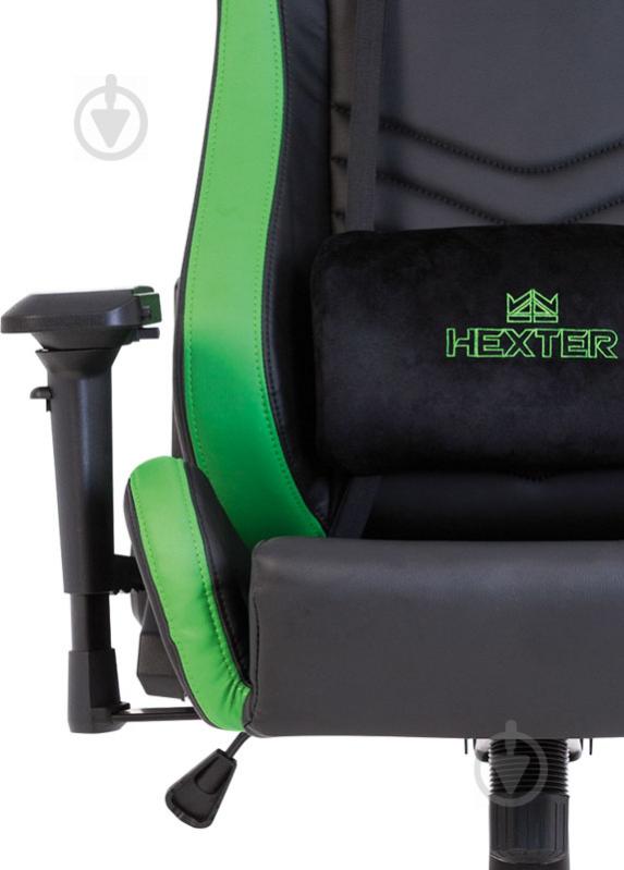 Крісло Hexter Pro R4D Tilt MB70 Eco/01 чорно-зелений - фото 9