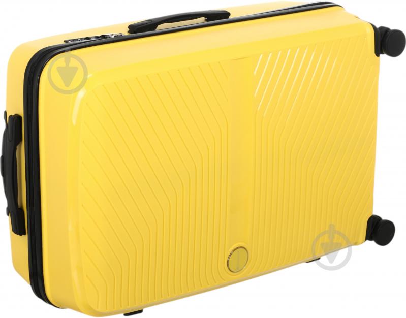 Чемодан Compass PP-849 L желтый - фото 6 Чемодан Compass PP-849 L желтый - фото 6