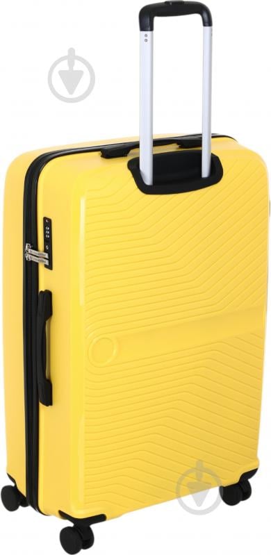 Чемодан Compass PP-849 L желтый - фото 5 Чемодан Compass PP-849 L желтый - фото 5