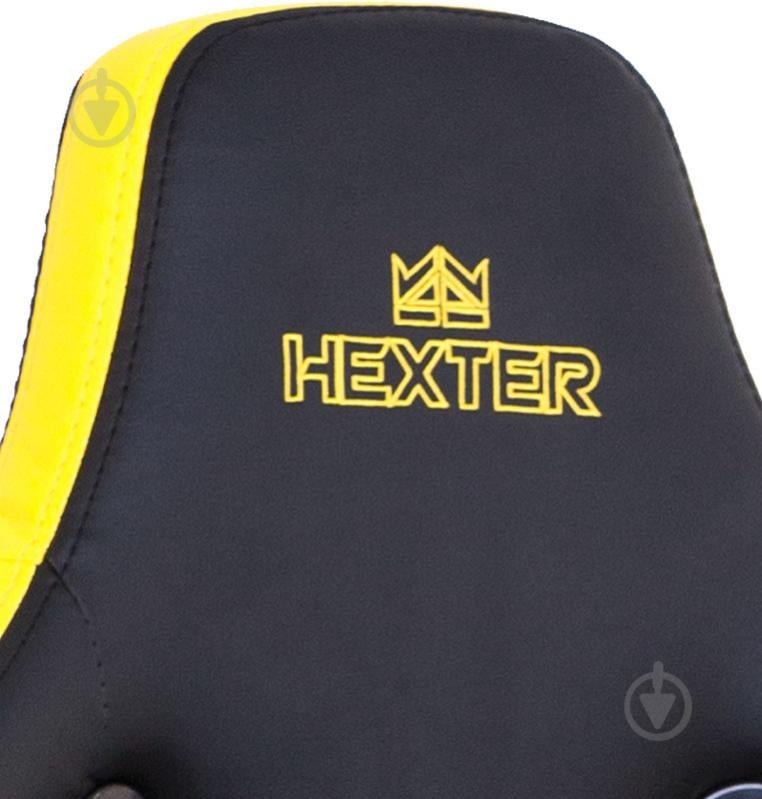 Крісло Hexter Pro R4D Tilt MB70 Eco/01 чорно-жовтий - фото 11