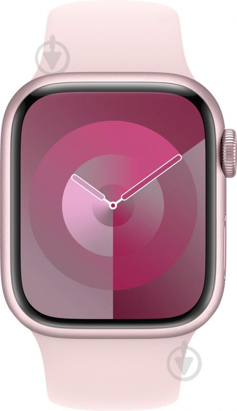 Ремешок Apple 45mm Light Pink Sport Band - S/M (MT3U3ZM/A) - фото 3