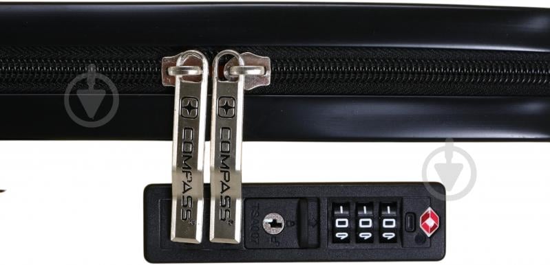 Чемодан Compass PP-849 M желтый - фото 7