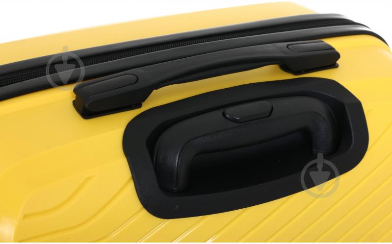 Чемодан Compass PP-849 M желтый - фото 6