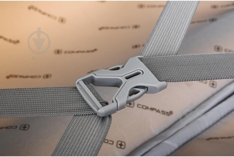 Чемодан Compass PP-849 M желтый - фото 12