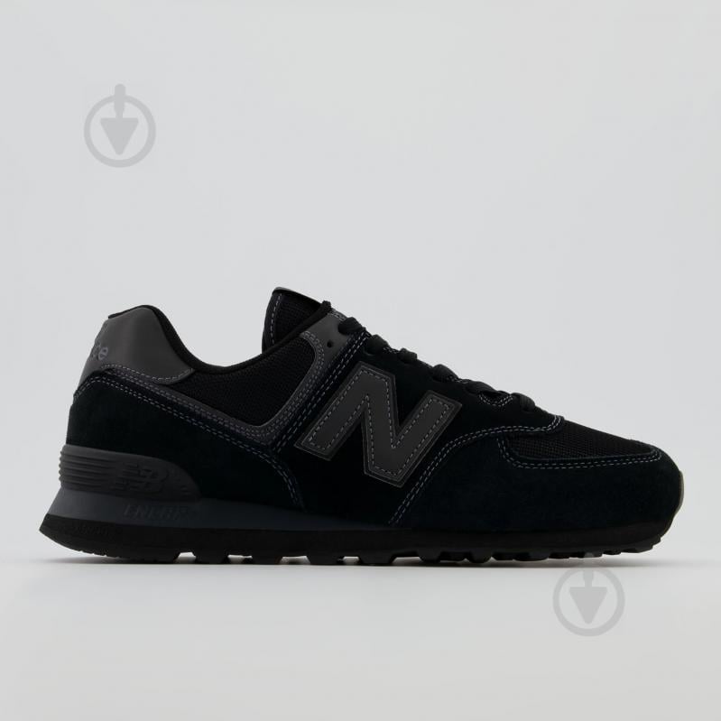 Кросівки чоловічі осінні New Balance ML574ETE р.47,5 чорні - фото 1