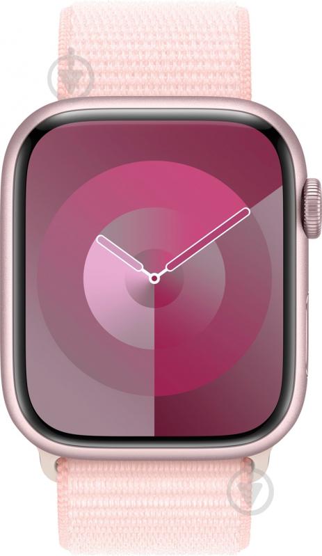 Ремешок Apple 45mm Light Pink Sport Loop (MT5F3ZM/A) - фото 3