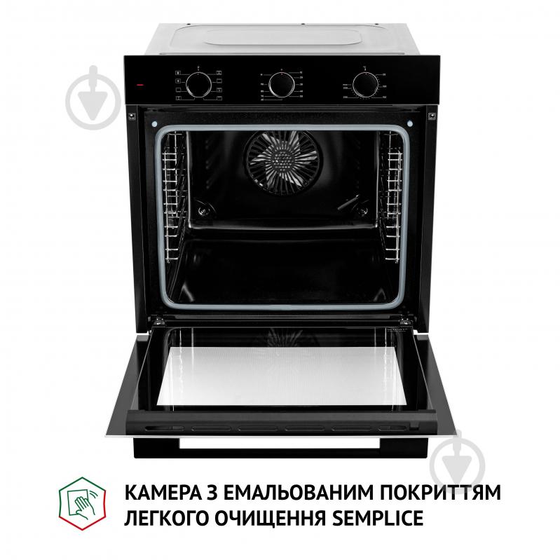 Духова шафа Perfelli DIAMOND 6M8L NERO електрична вбудовувана - фото 10