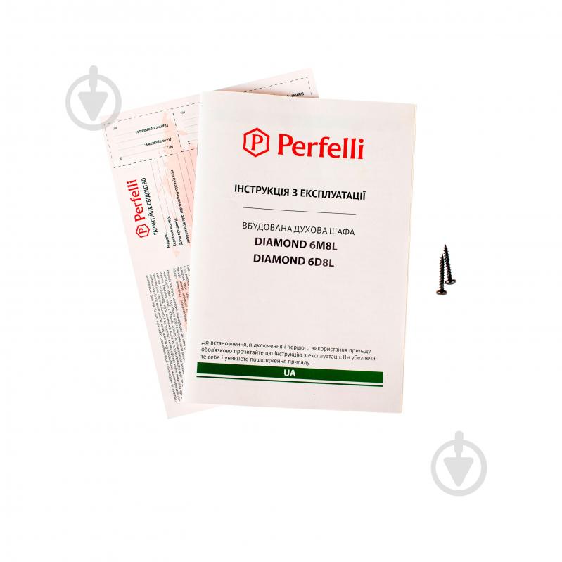 Духова шафа Perfelli DIAMOND 6M8L NERO електрична вбудовувана - фото 14
