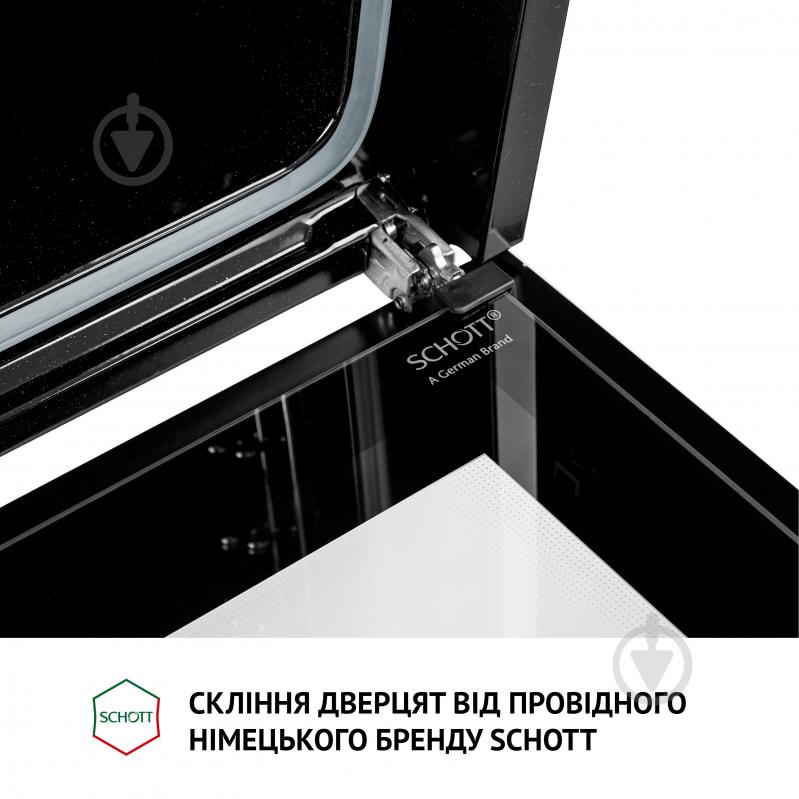 Духова шафа Perfelli DIAMOND 6M8L NERO електрична вбудовувана - фото 5