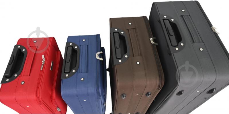 Валіза Compass MS-2502 30 л червоний 36x20x54 см S - фото 11