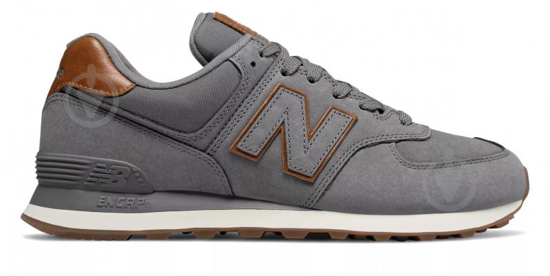 Кроссовки мужские зимние New Balance ML574NBA р.42 серые - фото 1