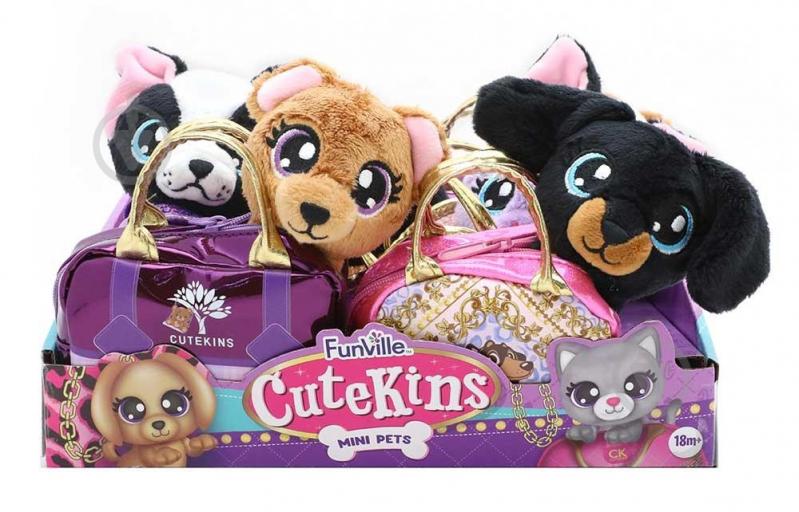 Игрушка Cutekins Cutekins Домашние любимцы в сумочках 10 см в ассортименте FV35061 - фото 1