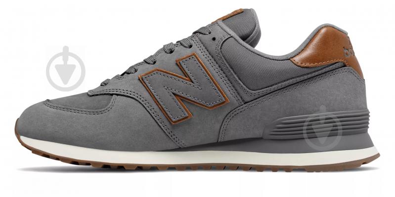 Кроссовки мужские зимние New Balance ML574NBA р.42,5 серые - фото 2