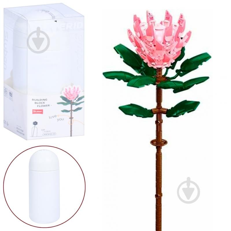 Конструктор Sluban Королівська протея M38-B1101-03 - фото 1 Конструктор Sluban Королівська протея M38-B1101-03 - фото 1