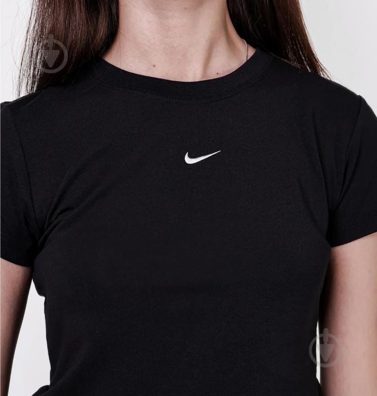Футболка Nike W NSW NK CHLL KNT MD CRP FV5508-010 р.S чорний - фото 3