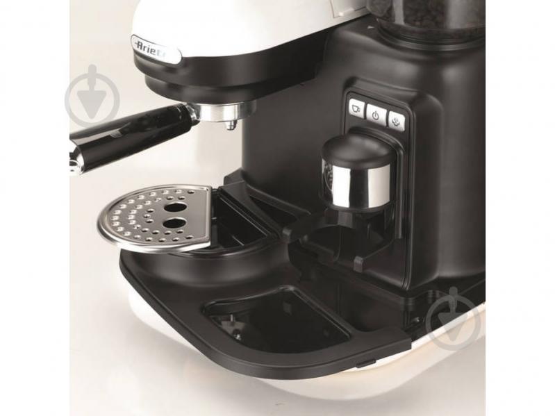 Кофеварка рожковая Ariete 1318 black/white - фото 6