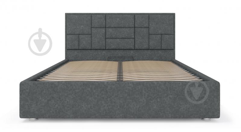 Кровать SOFYNO Сакраменто Едельвейс Биг 160x200 см серый - фото 2