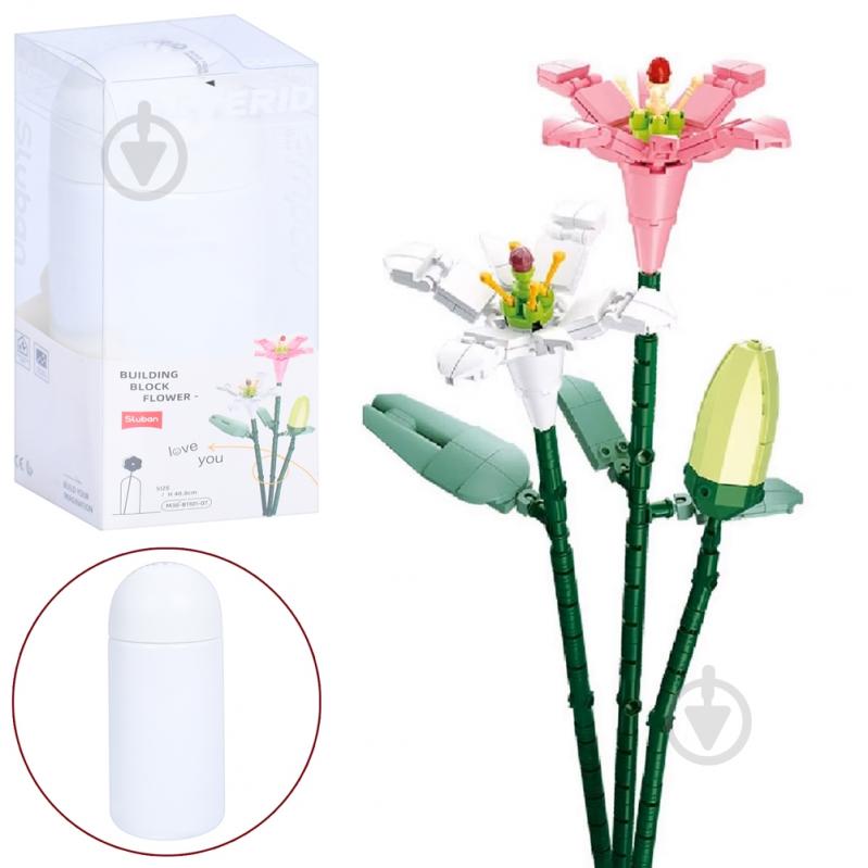 Конструктор Sluban Лілії M38-B1101-07 - фото 1 Конструктор Sluban Лілії M38-B1101-07 - фото 1