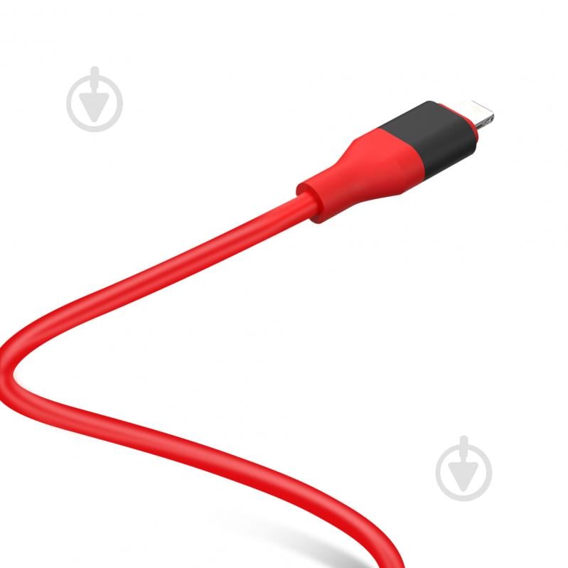 Кабель Xo Lightning-HDMI GB006 1,8 м red - фото 2