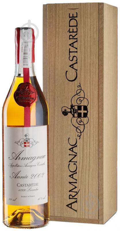 Арманьяк Armagnac Castarede "Castarede" 2002 деревянная коробка 0,7 л - фото 1