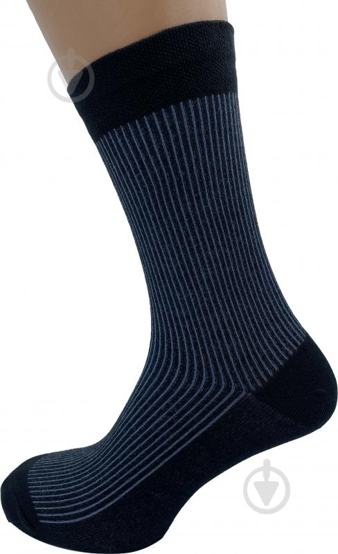 Шкарпетки чоловічі Cool Socks 17775 р.25-27 чорний із сірим - фото 1