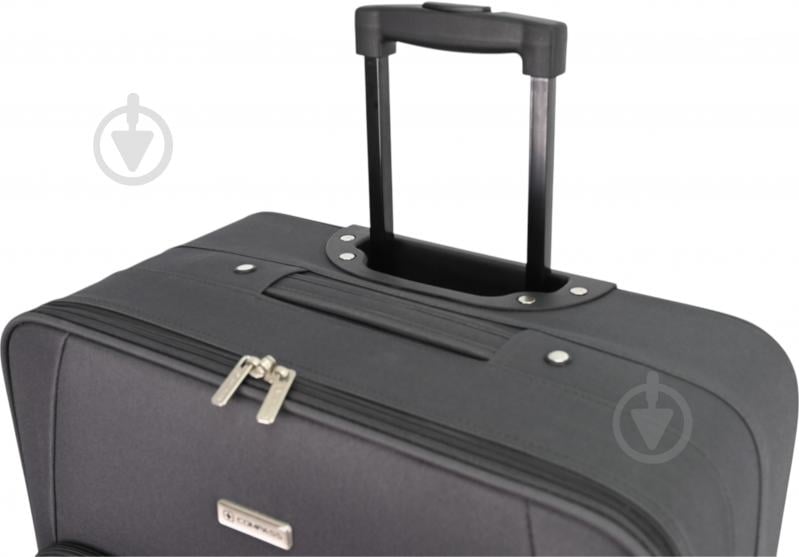 Валіза Compass MS-2502 50 л темно-сірий 41x24x64 см M - фото 6 Валіза Compass MS-2502 50 л темно-сірий 41x24x64 см M - фото 6