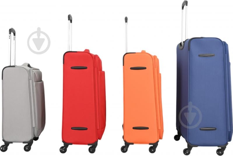ᐉ Чемодан Compass MS-2501 35 л красный 56x38x20 см S • Купить в