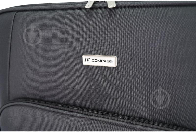 Валіза Compass MS-2502 80 л темно-сірий 46x27x74 см L - фото 4 Валіза Compass MS-2502 80 л темно-сірий 46x27x74 см L - фото 4