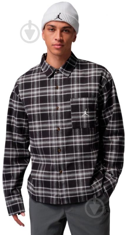 ᐉ Сорочка Nike M J BRK FLANNEL GFX LS IF1857-010 р. S сірий