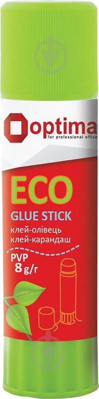 Клей-карандаш основа PVP 8 г (O45213) Optima - фото 1