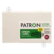 Картридж лазерный Patron Samsung MLT-D101S (PN-D101DGL) (ML-2160) Dual Pack Green Label black - фото 1